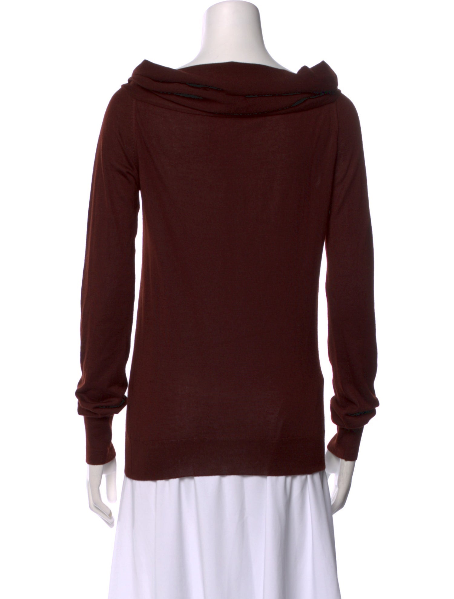 Hermès Cashmere Cowl Neck Sweater